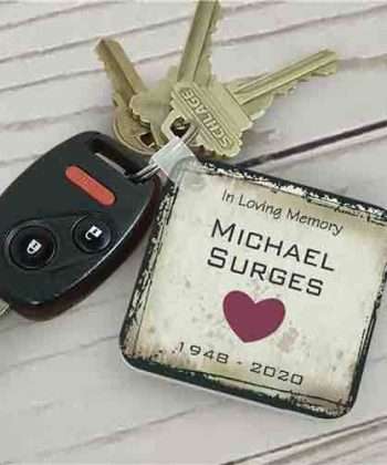Memorial Key Chain
