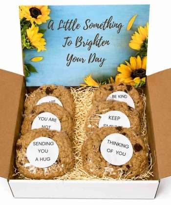 Cookie Gift Box A Little Something t Brighten Your Day