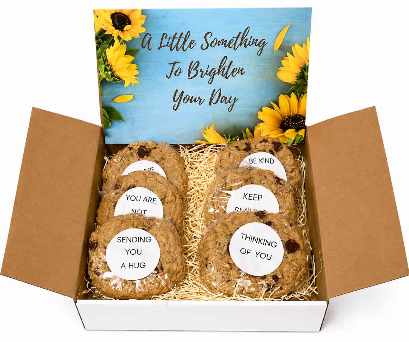 A Little Something to Brighten Your Day Cookie Gift Box 1 Cookie Gift Box A Little Something t Brighten Your Day