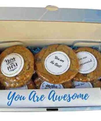 you are awesome cookie box