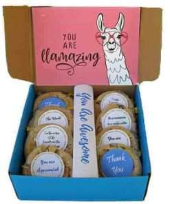 Gifts Under $50 That Will Make You Look Like a Hero 8 You are llamazing llama lovers cookie gift box