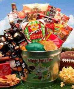 Football Tailgate Gift Basket