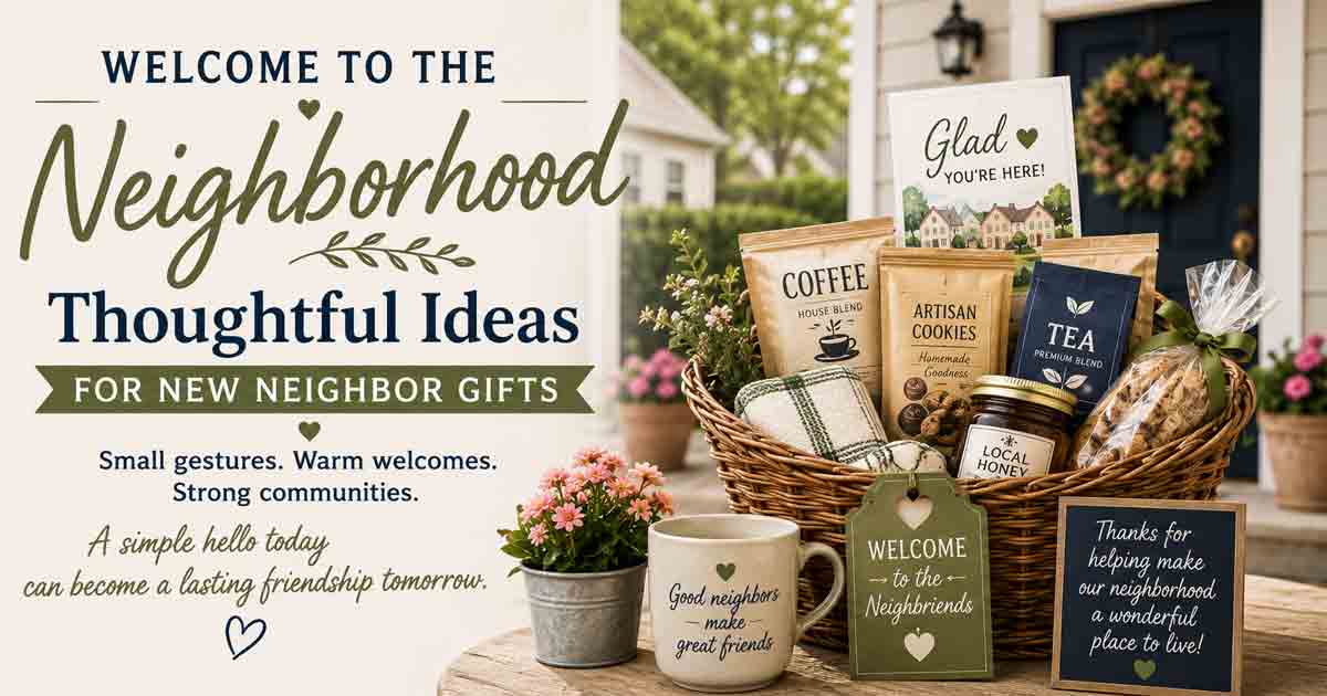 Welcome to the Neighborhood 1 Thoughtful ideas to welcome the new neighbor to the neighborhood