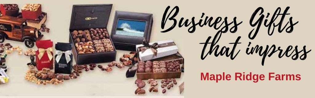 Maple Ridge Farms business gifts that ipress