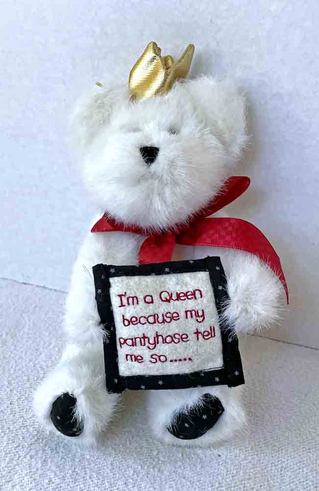 Queenie -- The Razz-Beary Bear from Boyd's retired collection 1 Queenie - Retired bear from Boy's Collection