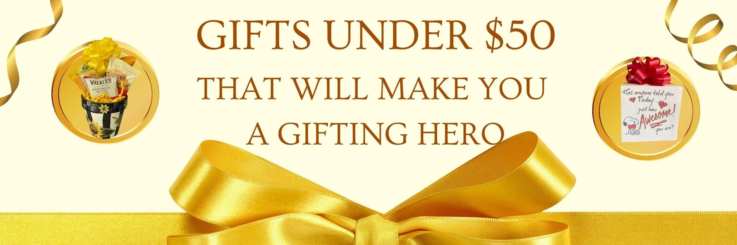 Gifts Under $50 That Will Make You Look Like a Hero 1 Gifts Under $50 That Will Make You a Gifting Hero