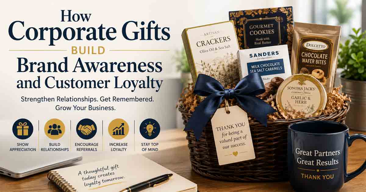 How Corporate Gifts Build Brand Awareness and Customer Loyalty 1 corporate brand awareness