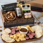 Meat and Cheese Gift Basket – Thank You, Birthday, New Home 2 Small Gourmet meat and cheese gift box