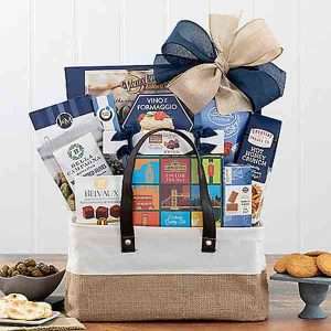 Delectable gourmet food gift basket for any occasion