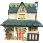 New Home Gift Basket with Keepsake House – Housewarming Gift or Realtor Closing Gift 3 Housewarming gift - Three-dimensional house filled with food products to welcome them