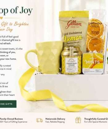 A gift of sunshine - lemon flavored products