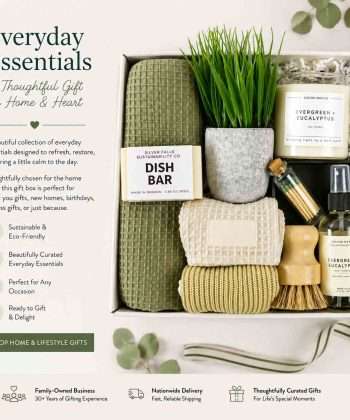 Home and Hearth Gift box with essentials