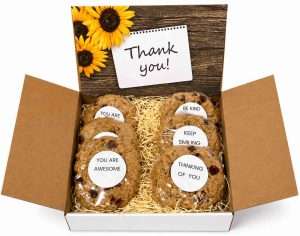 Thank you cookie gift box