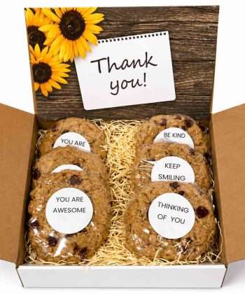 Thank you cookie gift box